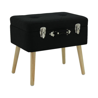 Giroflee Solid Wood Accent Stool