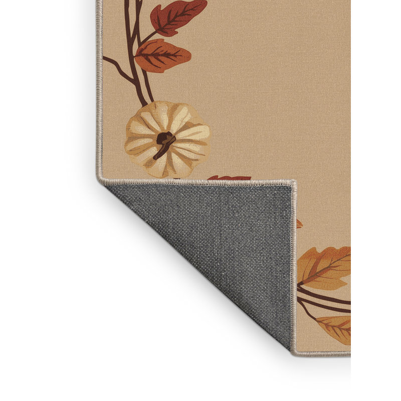 Tapis moelleux moelleux à motif abstrait moderne et contemporain Farner, 5 x 8