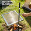 Barbecue pivotant, grille de cuisson réglable à 360 °