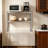 Rectangular Double Overshelf Double Tier Stainless Steel Overshelf