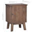 Pasadena 40cm W Solid Wood Bedside Table