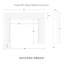 Hazel Wood Fireplace Mantel Surround-470150040-470150046