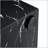 Black Marble Texture MDF Coffee Table