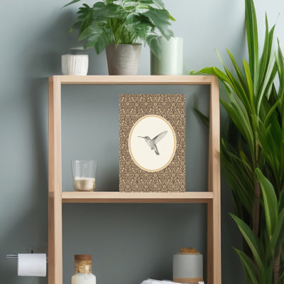 «Graceful Hummingbird Motif», délicat, élégant, Colibri élégant, oiseau, faune, impression murale