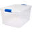 Homz Storage Organizing Container Bin with Latching Lids-71007990-71007993-97291500