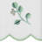  100% Turkish Cotton WILD BRANCH Scallop 2PC Embellished Fingertip Towel Set-1891885244-1891911495