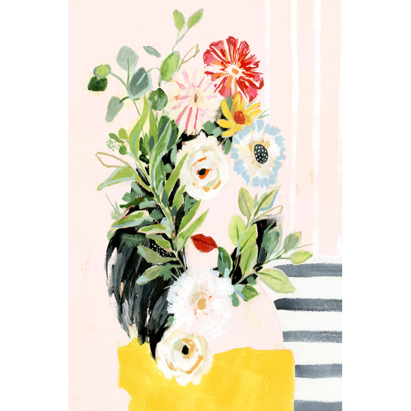 Grow Your Own Way II by Victoria Borges - Painting Print, Wrapped Canvas, 30cm H x 20cm W
