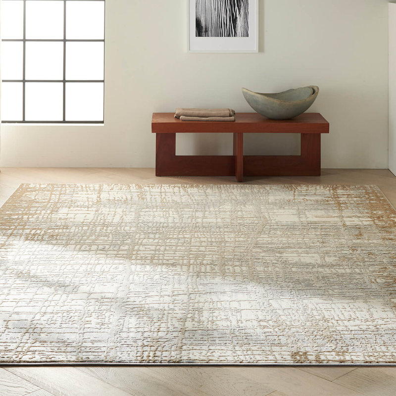 Ankica Abstract Area Rug, Rectangle 160 x 221 cm