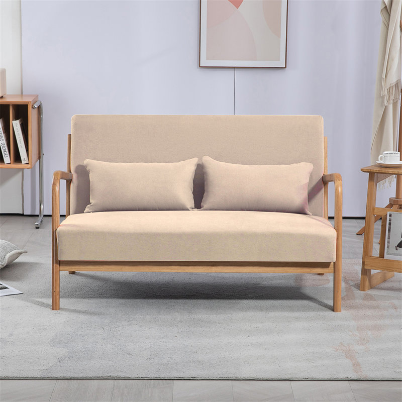 Fauteuil rembourré, Beige