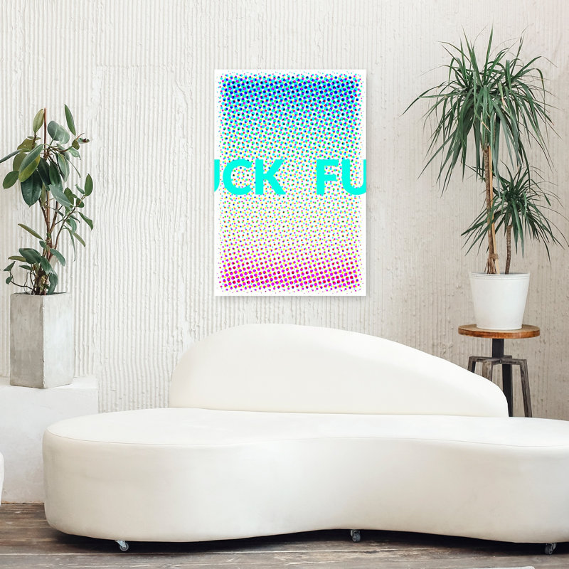 Contemporary Art Colourful Vibrant Abstract Art, 36" H x 24" W