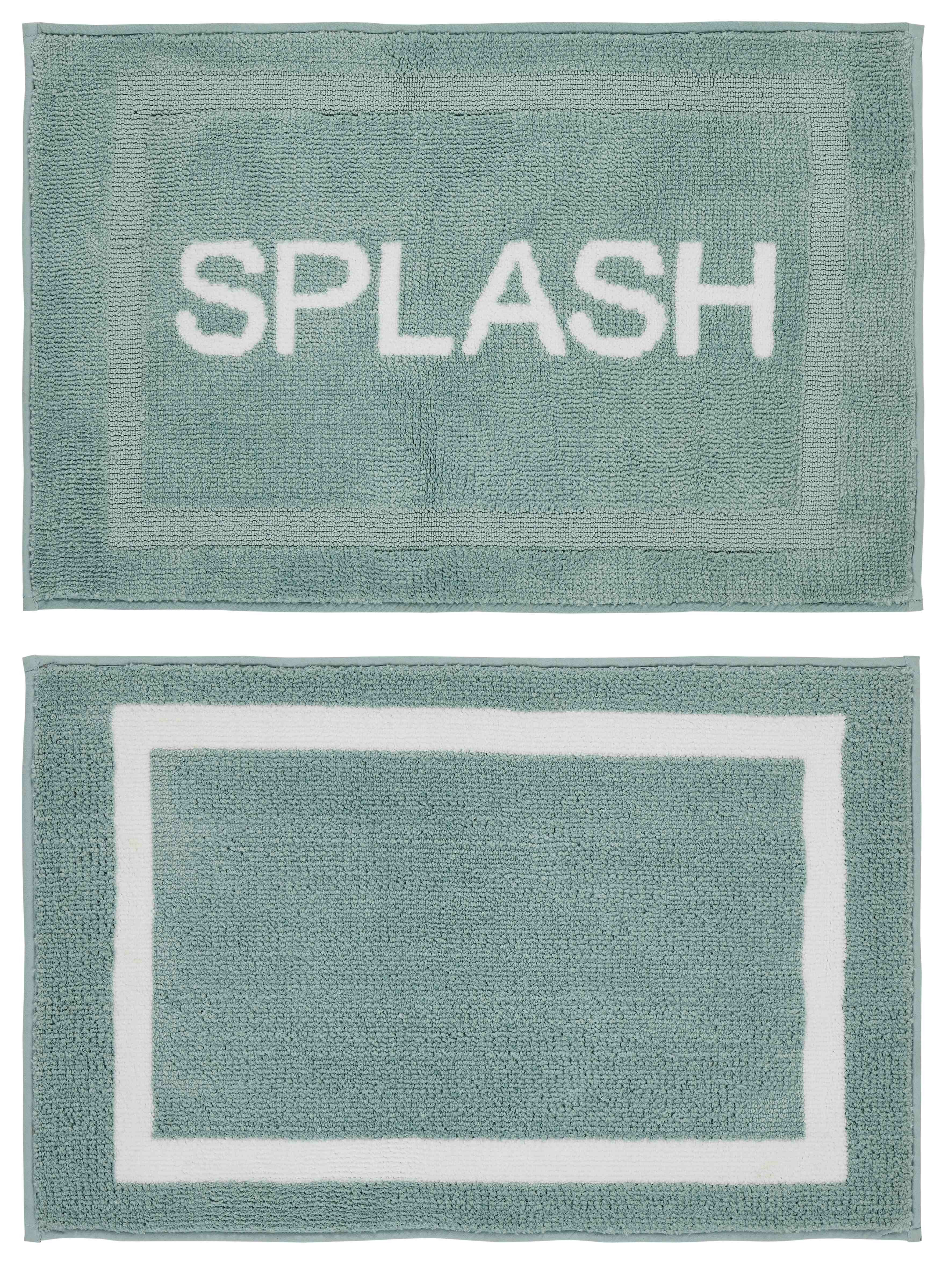 Delean Bath Rug Latitude Run Color: White