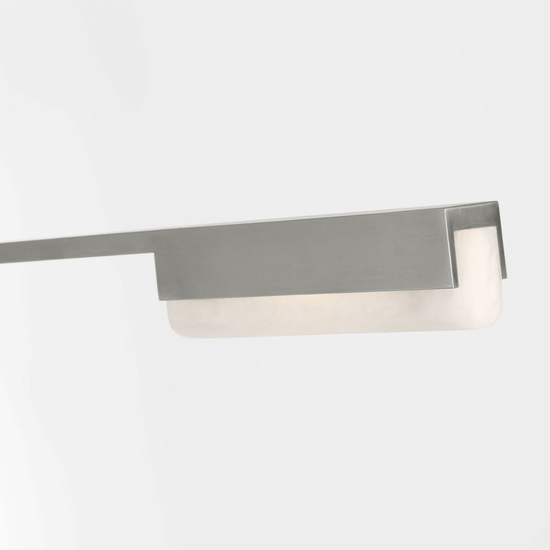 Linea LED Table Lamp, Antique Nickel