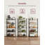 Aliha 129.5cm H Metal Standard Bookcase-1436937064-1436937071