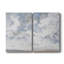 Bleu ciel III - Toile tendue avec châssis Premium - Prêt à accrocher-1265441651