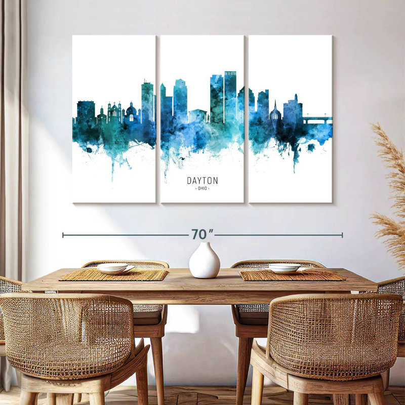 Dayton Ohio Skyline III
