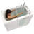 Ella Capri 30" x 52" Acrylic Hydro Massage w/ Independent Foot Massage and Heated Seat Walk-In Bathtub-23575114