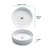 Fontana Vessel Sink and Brushed Nickel Touchless Motion Sensor Faucet Set