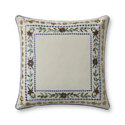 Coussin décoratif Rifle Paper Company x Loloi Aster