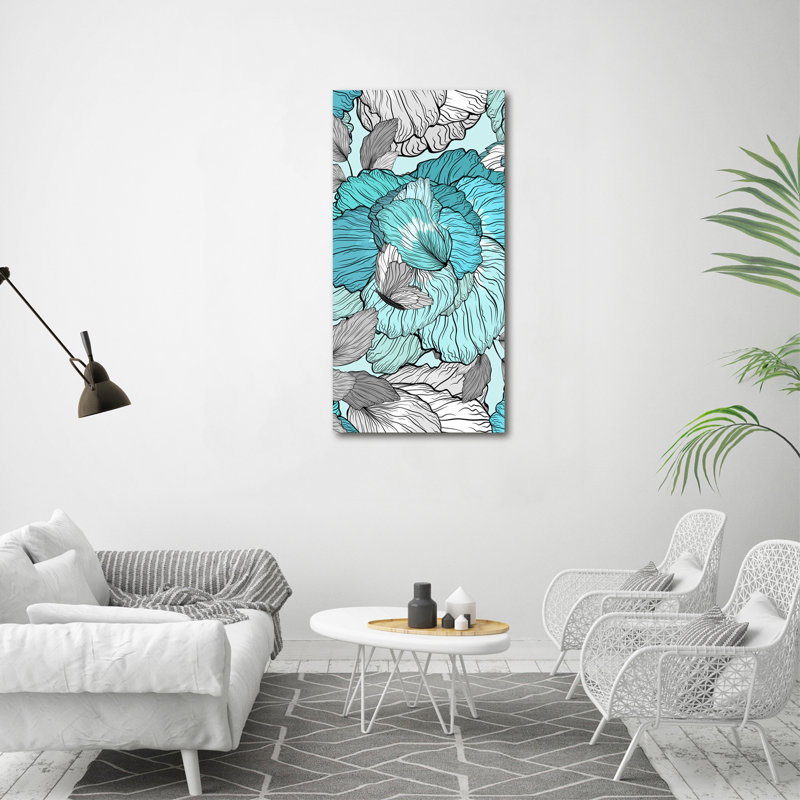 White Orchid - Wrapped Canvas Print