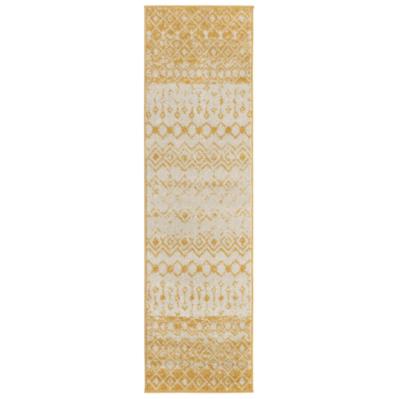 Tapis en polypropylène tissé à la machine Briehn, Tapis de couloir de 2 pi x 7 pi