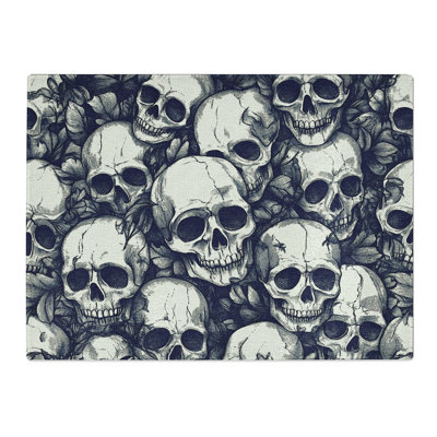 Skulls Vol.4  Glass Chopping Board