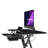 Borghese Adjustable Metal Base Computer Desk