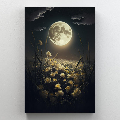 " Daffodils 2 Under The Mooonlight "