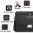 Fireproof Document Box File Organizer - Portable Locking Filing Storage Box With Handle Waterproof For Hanging Letter/Legal Folder Important Document