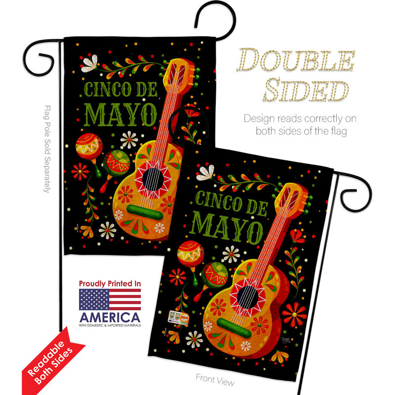 Double-Sided Patriotic Polyester Garden Flag for Summer