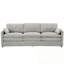 Canapé rembourré 3 places avec coussin moelleux-1054153232