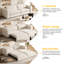 Canapé-lit convertible 3-en-1 93 po Camel Teddy-133711092