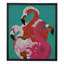 Flamingo Beaded Wall Art