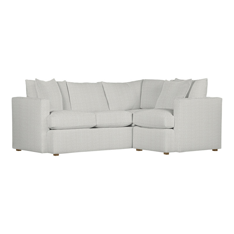 American Bungalow 2-Piece Sectional, Callaloo Cotton, Hampton
