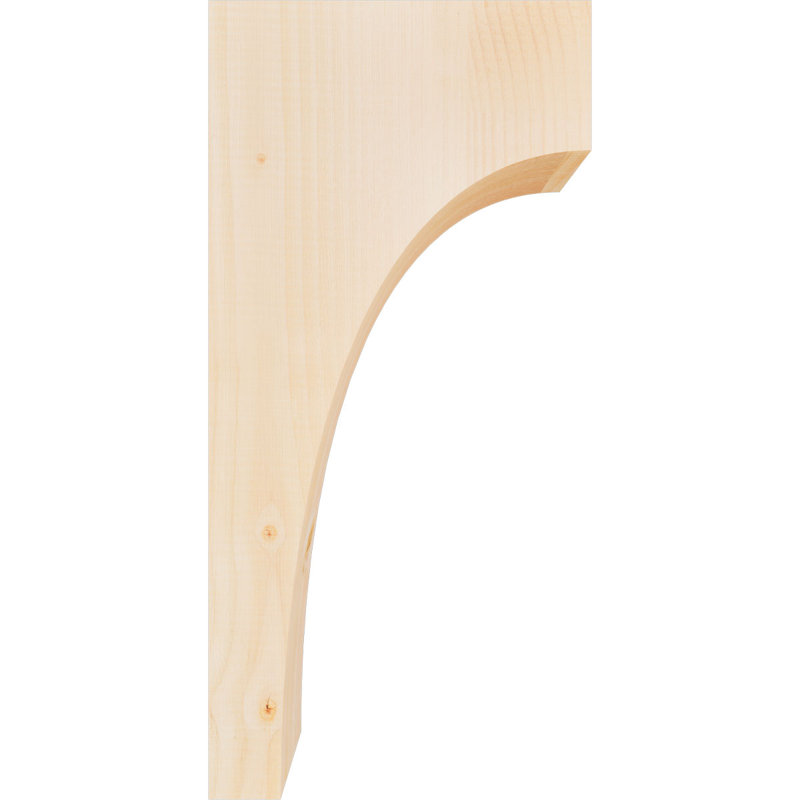 Huntington Corbel, 24" H x 5.5" W x 12" D, Douglas Fir, Smooth