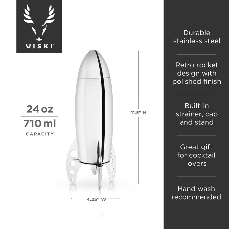 Irving Stainless Steel Rocket Cocktail Shaker