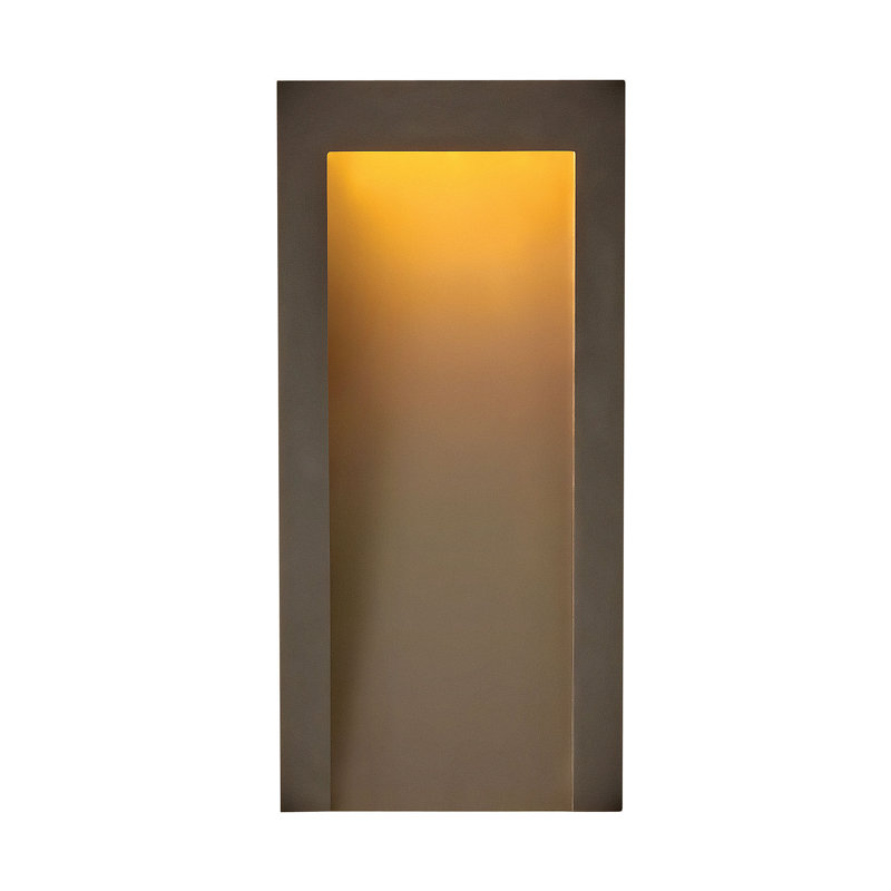 Taper LED Outdoor Flush Mount, Oil Rubbed Bronze