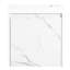 Meuble-lavabo blanc avec lavabo en résine et porte à fermeture en douceur - Lavabo compact au look élégant