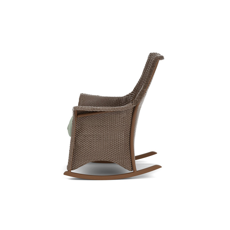Mandalay Outdoor Rocker Chair, Fife Aruba, Bark