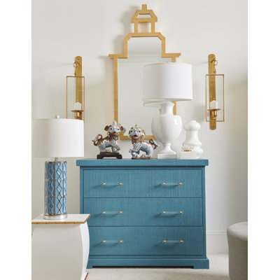 The Sensual Side Of Sleek 44'' W 3 - Drawer Dresser