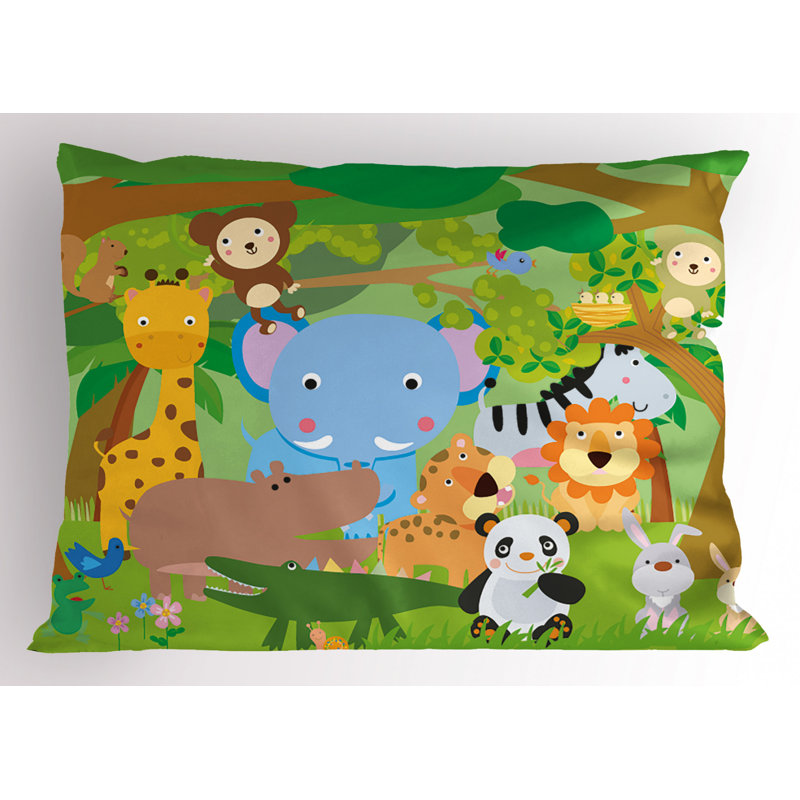 Nursery Polyester Sham Set, Twin