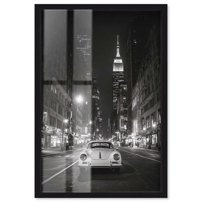 Décoration murale Good Good New York Shadowbox Print par Art Remedy, cadre noir, 37 x 55