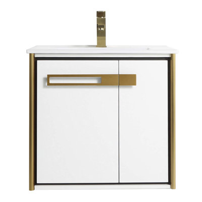 Meuble-lavabo simple l 24 po x P 18,31 po x H 23,25 po