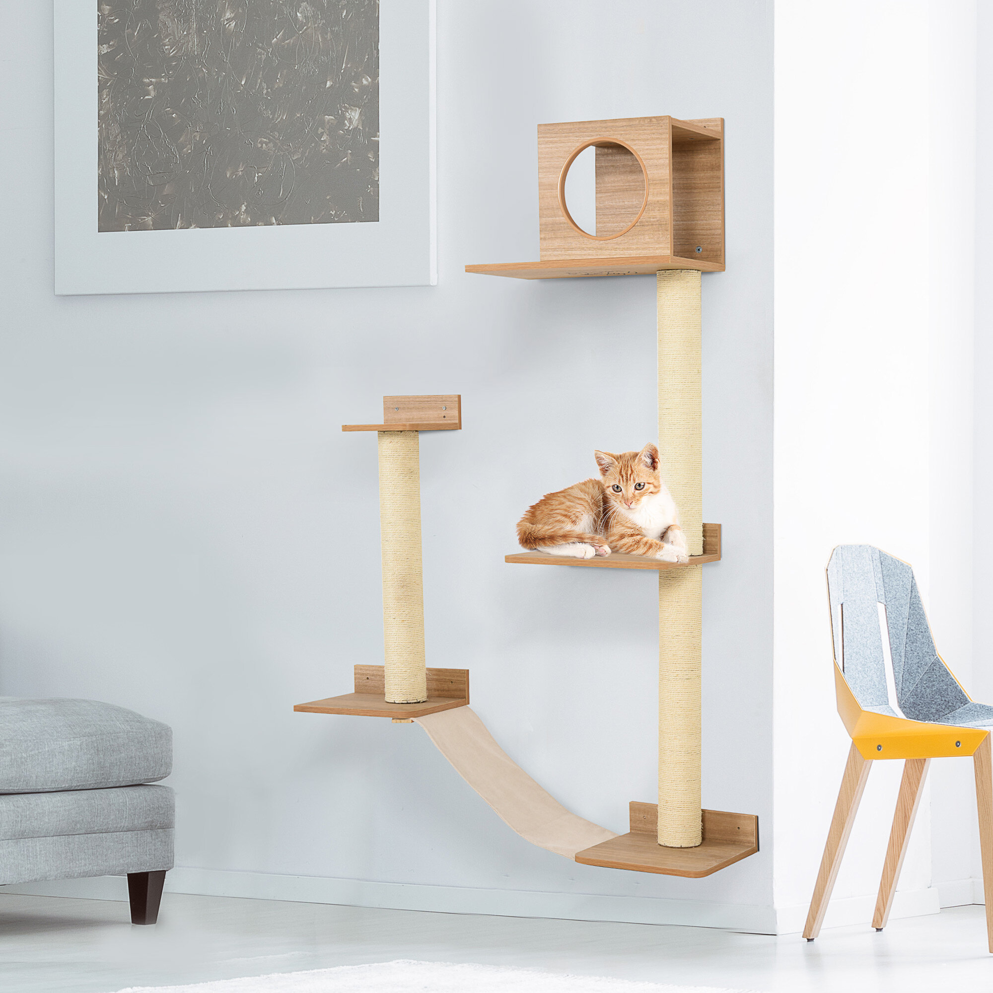 Tucker Murphy Pet™ Ezzell Cat Perch & Reviews | Wayfair