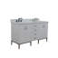 Ensemble de meuble-lavabo double 61 po Aashiyana