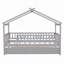 Lit en bois avec couchette-401999103
