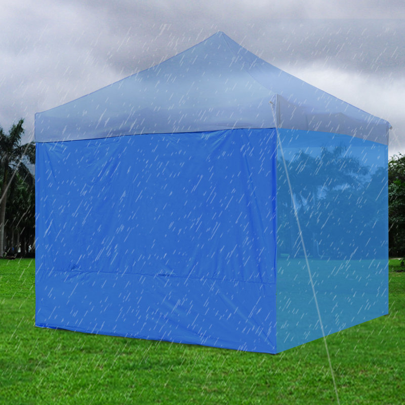 Mur latéral Instahibit, Bleu, H 85,43 po x l 119,69 po x P 0,2 po