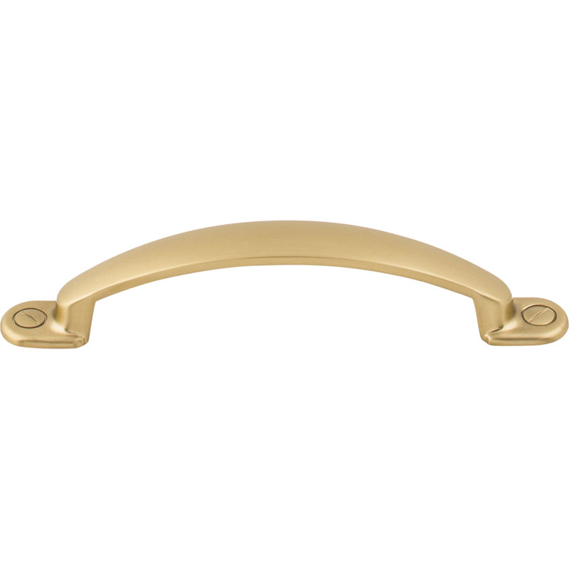 Arendal 3 3/4" Center to Center Arch Pull, Honey Bronze