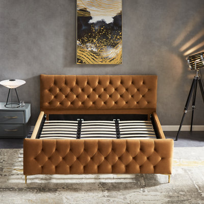 Vicennia Upholstered Platform Bed