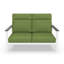 Causeuse d'extérieur en métal avec coussin Sunbrella Townsend-116257307-116257301