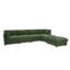Canapé modulaire de coin avec repose-pieds Annai-1178610131
